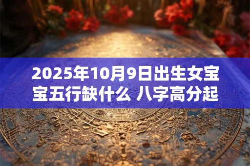 2025年10月9日出生女宝宝五行缺什么 八字高分起名字