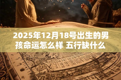2025年12月18号出生的男孩命运怎么样 五行缺什么