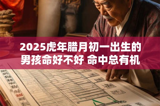 2025虎年腊月初一出生的男孩命好不好 命中总有机缘