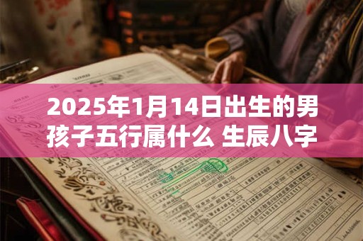 2025年1月14日出生的男孩子五行属什么 生辰八字取名