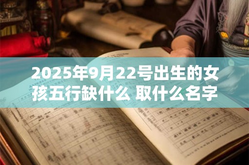 2025年9月22号出生的女孩五行缺什么 取什么名字好