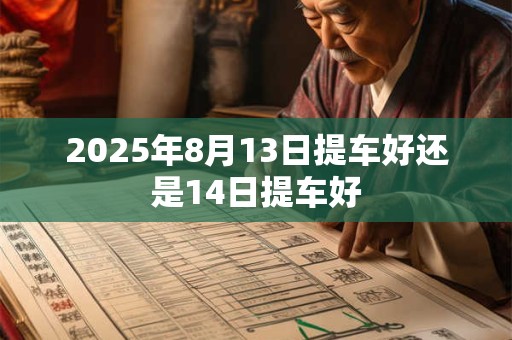 2025年8月13日提车好还是14日提车好