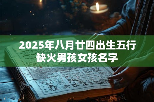 2025年八月廿四出生五行缺火男孩女孩名字