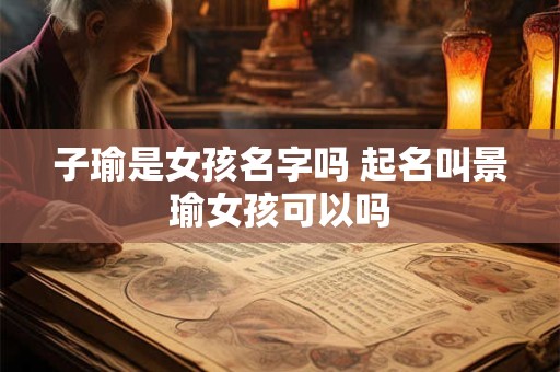 子瑜是女孩名字吗 起名叫景瑜女孩可以吗