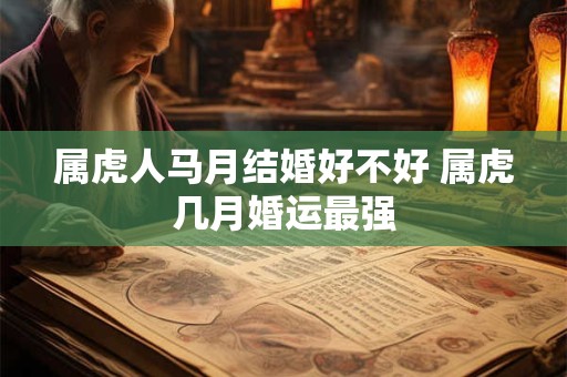 属虎人马月结婚好不好 属虎几月婚运最强