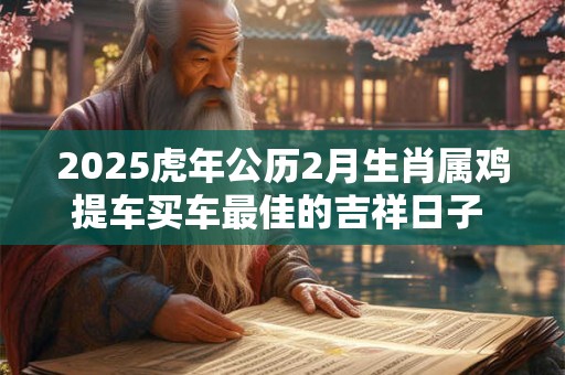2025虎年公历2月生肖属鸡提车买车最佳的吉祥日子 提车佳期