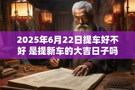 2025年6月22日提车好不好 是提新车的大吉日子吗