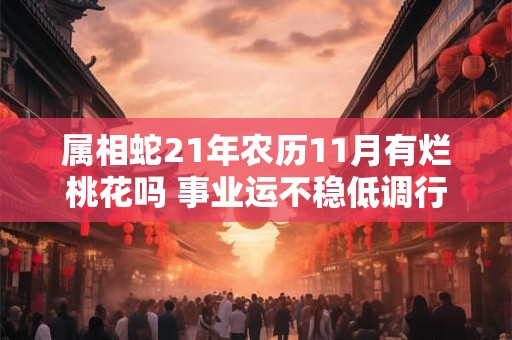 属相蛇21年农历11月有烂桃花吗 事业运不稳低调行事