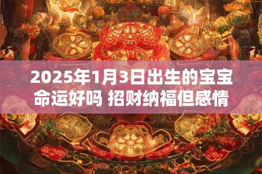 2025年1月3日出生的宝宝命运好吗 招财纳福但感情波折