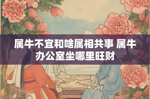 属牛不宜和啥属相共事 属牛办公室坐哪里旺财 属牛不宜和啥属相共事 属牛办公室坐哪里旺财