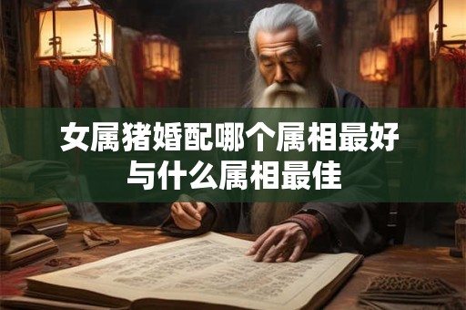 女属猪婚配哪个属相最好 与什么属相最佳