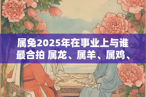 属兔2025年在事业上与谁最合拍 属龙、属羊、属鸡、属猪
