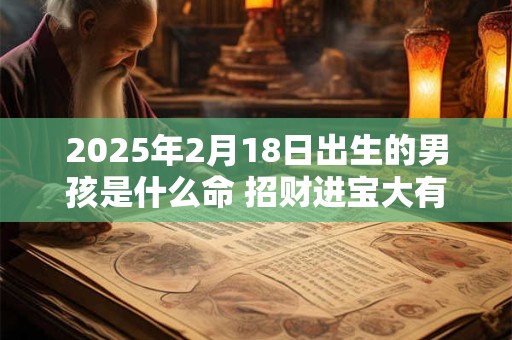 2025年2月18日出生的男孩是什么命 招财进宝大有成就