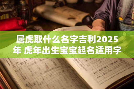 属虎取什么名字吉利2025年 虎年出生宝宝起名适用字