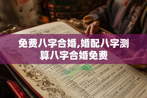 免费八字合婚,婚配八字测算八字合婚免费 免费八字合婚,婚配八字测算八字合婚免费