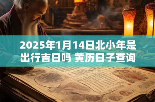 2025年1月14日北小年是出行吉日吗 黄历日子查询