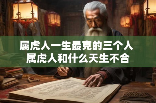 属虎人一生最克的三个人 属虎人和什么天生不合