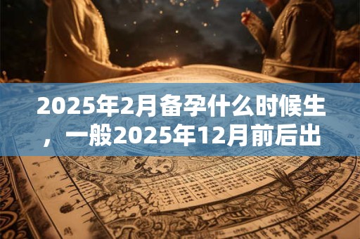 2025年2月备孕什么时候生，一般2025年12月前后出生