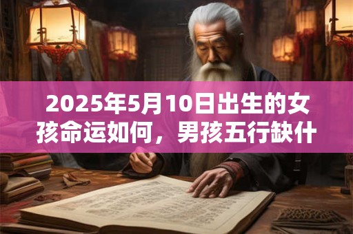 2025年5月10日出生的女孩命运如何，男孩五行缺什么