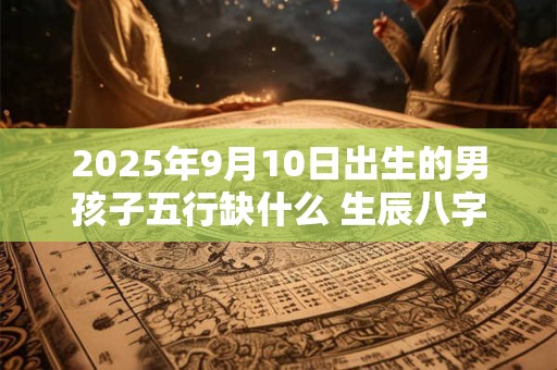 2025年9月10日出生的男孩子五行缺什么 生辰八字高分取名