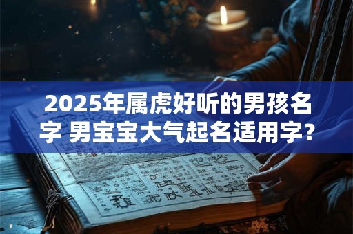 2025年属虎好听的男孩名字 男宝宝大气起名适用字？