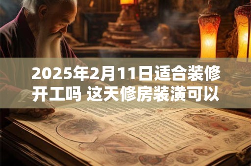 2025年2月11日适合装修开工吗 这天修房装潢可以吗