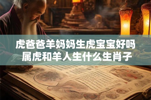虎爸爸羊妈妈生虎宝宝好吗 属虎和羊人生什么生肖子女好