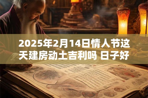2025年2月14日情人节这天建房动土吉利吗 日子好吗