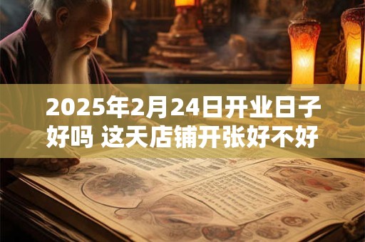 2025年2月24日开业日子好吗 这天店铺开张好不好