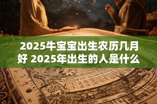 详细阅读:2025牛宝宝出生农历几月好 2025年出生的人是什么命 2025牛宝宝出生农历几月好 2025年出生的人是什么命
