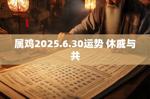 属鸡2025.6.30运势 休戚与共