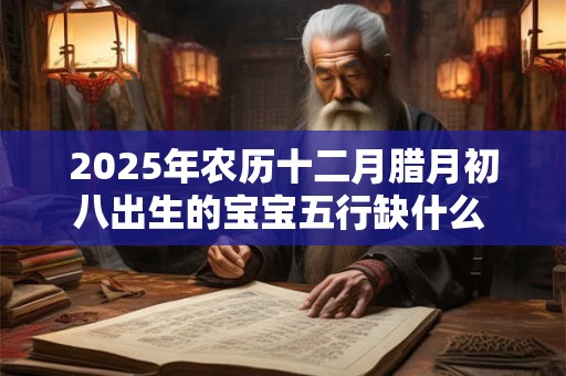 2025年农历十二月腊月初八出生的宝宝五行缺什么 是什么命