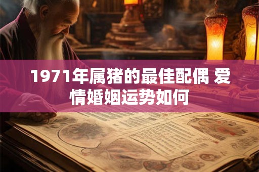 1971年属猪的最佳配偶 爱情婚姻运势如何 1971年属猪的最佳配偶 爱情婚姻运势如何