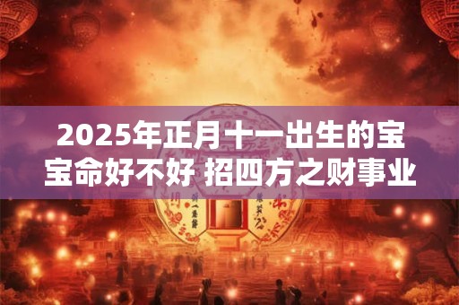 2025年正月十一出生的宝宝命好不好 招四方之财事业顺利