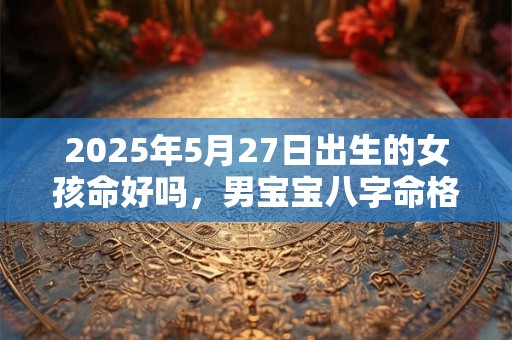 2025年5月27日出生的女孩命好吗，男宝宝八字命格