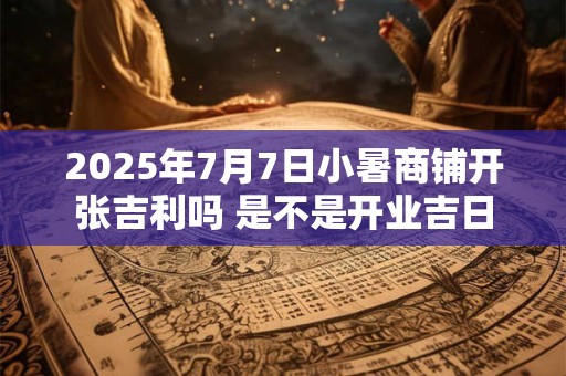 2025年7月7日小暑商铺开张吉利吗 是不是开业吉日