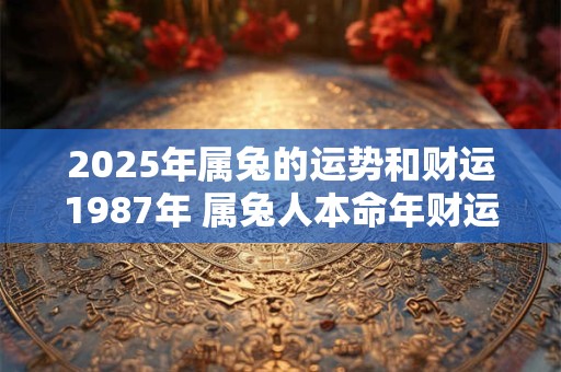 2025年属兔的运势和财运1987年 属兔人本命年财运好吗