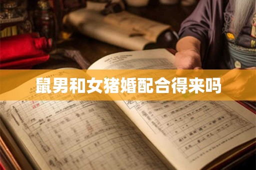 鼠男和女猪婚配合得来吗