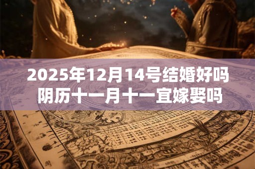 2025年12月14号结婚好吗 阴历十一月十一宜嫁娶吗