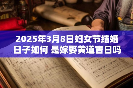 2025年3月8日妇女节结婚日子如何 是嫁娶黄道吉日吗