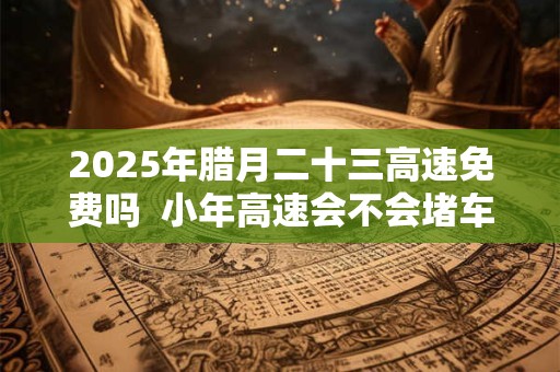 2025年腊月二十三高速免费吗  小年高速会不会堵车