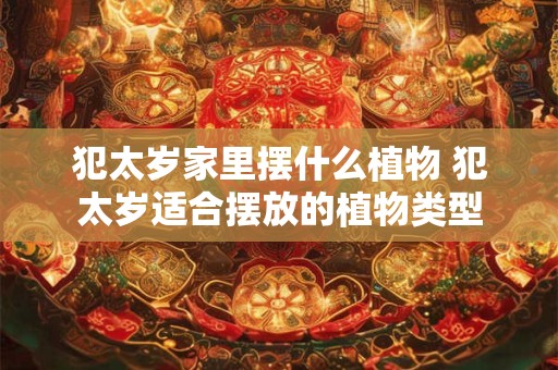 犯太岁家里摆什么植物 犯太岁适合摆放的植物类型