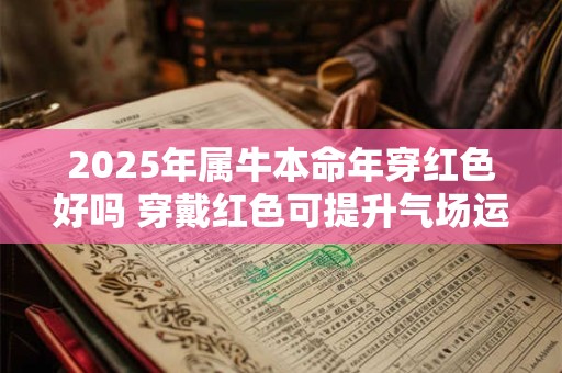 2025年属牛本命年穿红色好吗 穿戴红色可提升气场运势