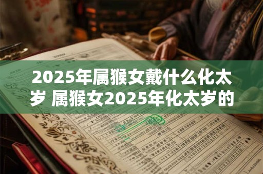 2025年属猴女戴什么化太岁 属猴女2025年化太岁的方法