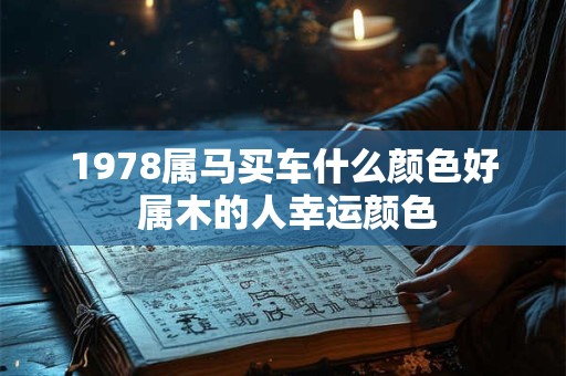 1978属马买车什么颜色好 属木的人幸运颜色 1978属马买车什么颜色好 属木的人幸运颜色