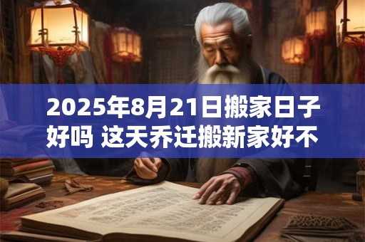 2025年8月21日搬家日子好吗 这天乔迁搬新家好不好