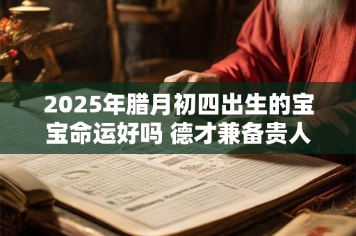 2025年腊月初四出生的宝宝命运好吗 德才兼备贵人自来 2025年腊月初四出生的宝宝命运好吗 德才兼备贵人自来