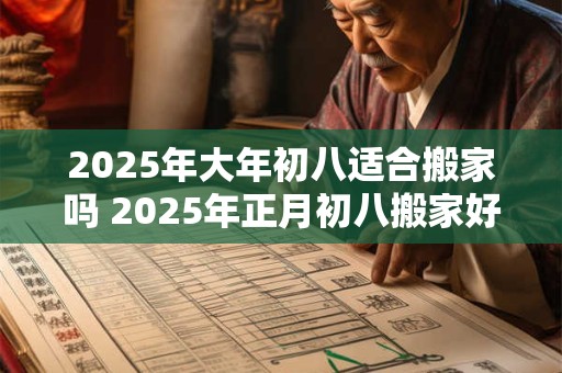 详细阅读:2025年大年初八适合搬家吗 2025年正月初八搬家好不好 2025年大年初八适合搬家吗 2025年正月初八搬家好不好