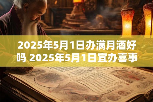 2025年5月1日办满月酒好吗 2025年5月1日宜办喜事吗