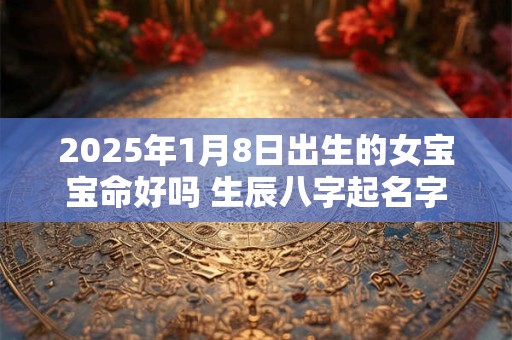 2025年1月8日出生的女宝宝命好吗 生辰八字起名字